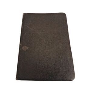 Vintage Collins Clear-Type Holy Bible KJV Real Morocco Leather India Paper